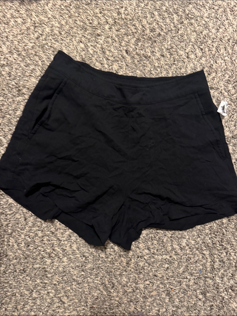 Women’s Black Relaxed Shorts
